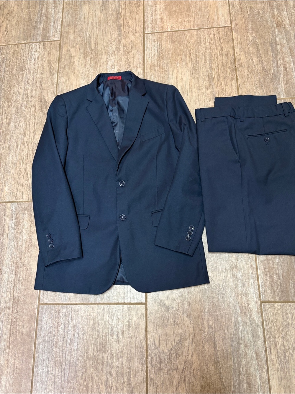 Boys navy suit